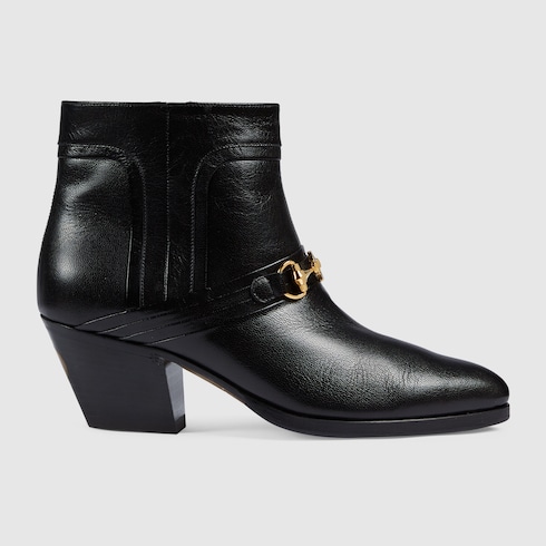 Gucci Women's boot with Interlocking G Horsebit. 8