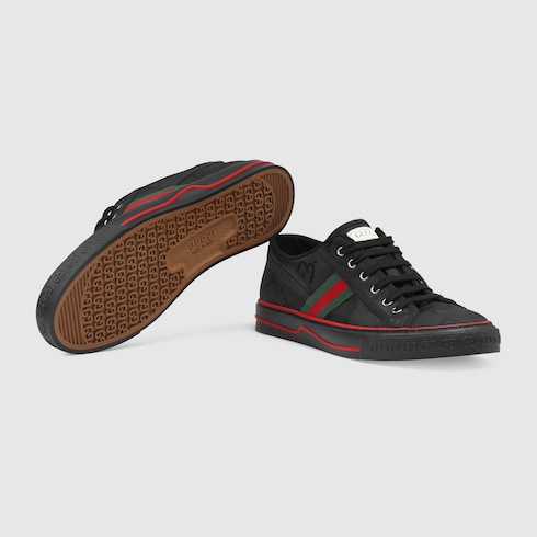 mens gucci sneakers black