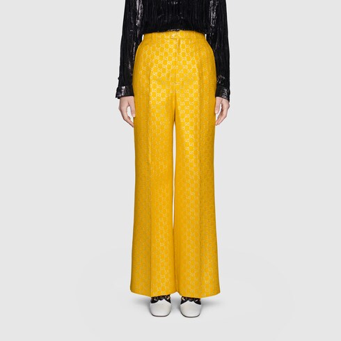 gucci yellow pants