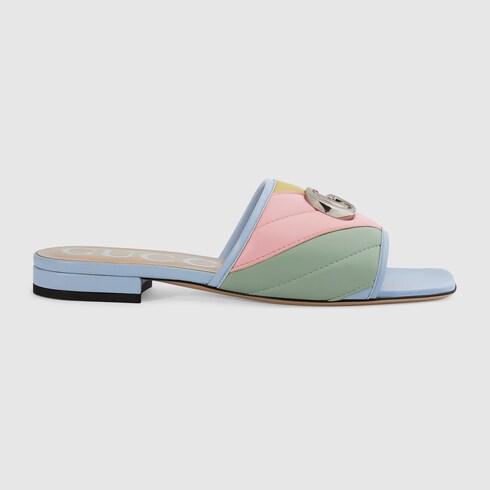 gucci pastel sandals