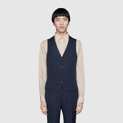 Gucci Viscose formal vest. 3 Gucci Viscose formal vest. 3