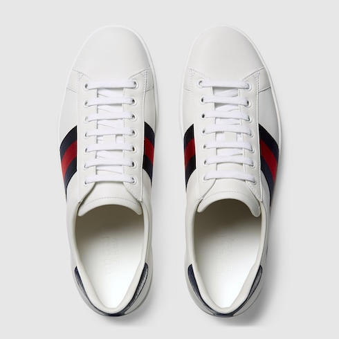 how much is gucci white sneakers