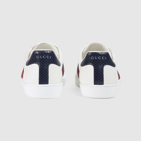 gucci ace sneakers navy