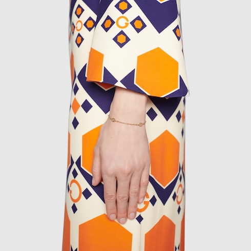 Pulsera Gucci Interlocking de 18 quilates