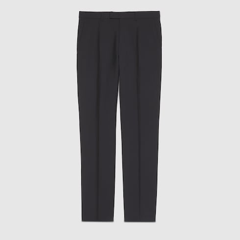 Slim fit wool mohair suit