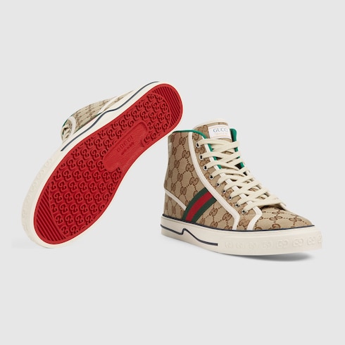 gucci high top tennis shoes