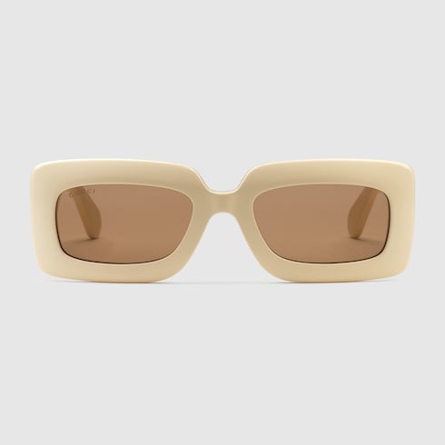 Gucci Rectangular-frame sunglasses. 1