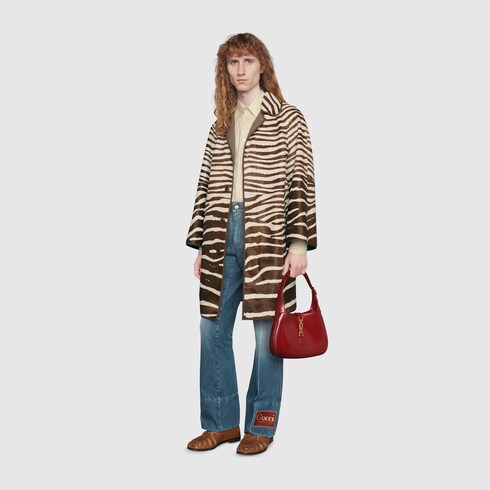 Gucci Zebra print calf hair coat. 2 Gucci Zebra print calf hair coat. 2
