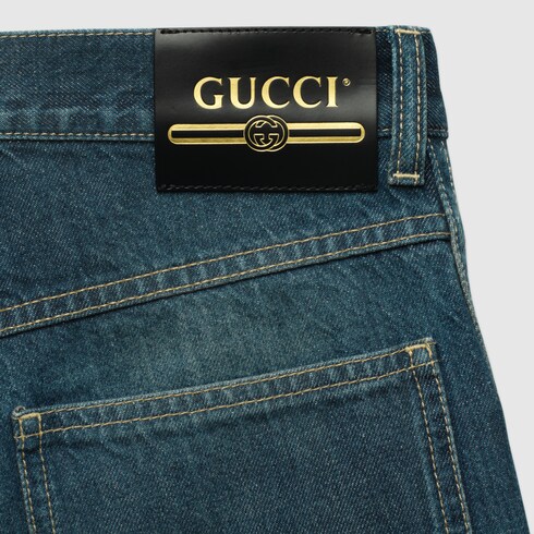 denim cargo trousers