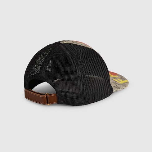 Gucci 'Fake/Not' print baseball hat. 3