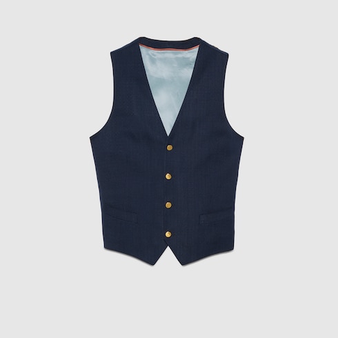 Gucci Viscose formal vest. 1 Gucci Viscose formal vest. 1