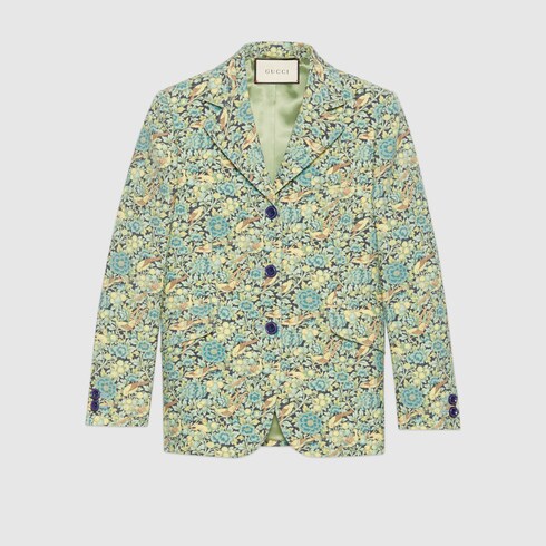 Gucci Liberty floral wool jacket. 9