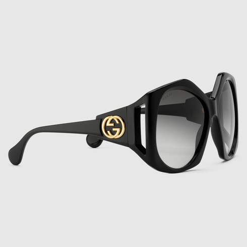 Gucci Round-frame sunglasses. 3