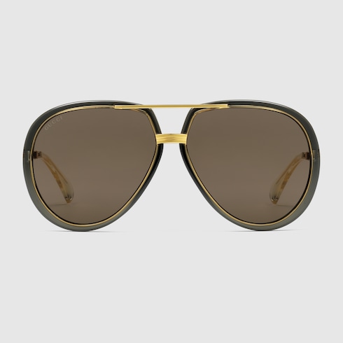 Gucci Aviator sunglasses. 2