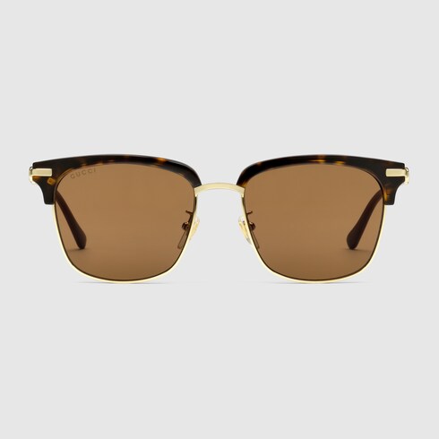 Square-frame sunglasses