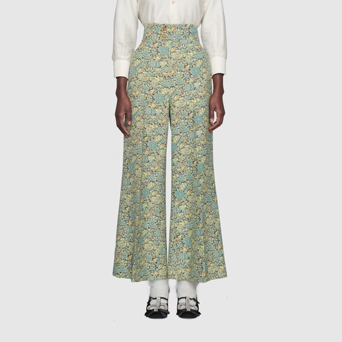gucci floral pants