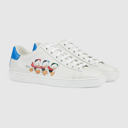 Gucci Women's Disney x Gucci Donald Duck Ace sneaker. 2