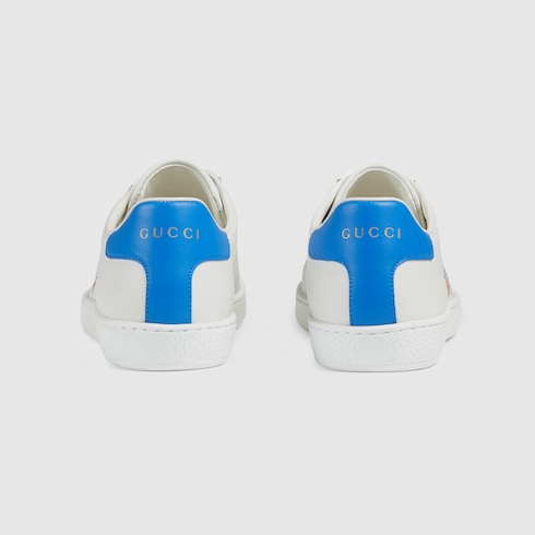 Gucci Women's Disney x Gucci Donald Duck Ace sneaker. 4