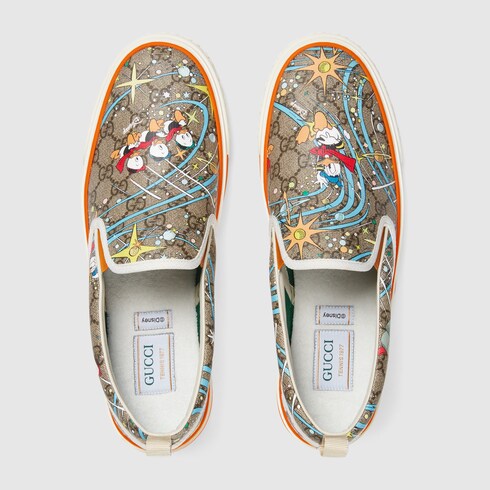 gucci donald duck high tops