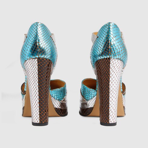 Gucci Python Print Pump Gucci Women's python print pump - 64869518L208181