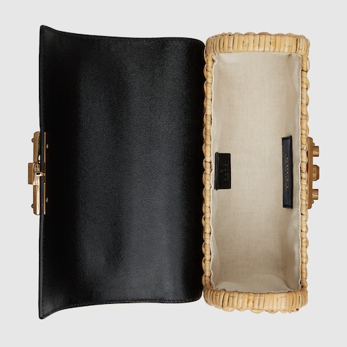 Padlock small shoulder bag