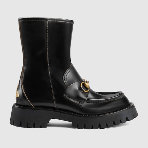 Gucci Women's ankle boot with Horsebit. 1