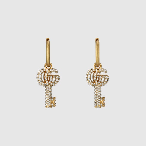 key cristales pendiente llave