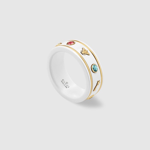 アイコン〕オンrナイン限定 ジェムストーン付き リング18K アイコン〕オンrナイン限定 ジェムストーン付き リング18K