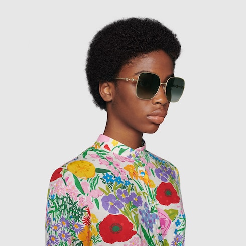 Lunettes de soleil carrées