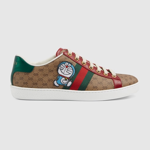 Gucci Doraemon x Gucci women's Ace sneaker. 10