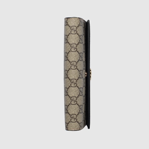 GG Marmont bi-color wallet on chain