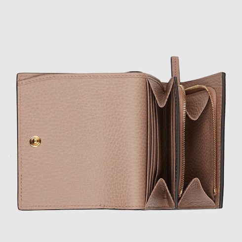 GG Marmont bi-colour medium wallet