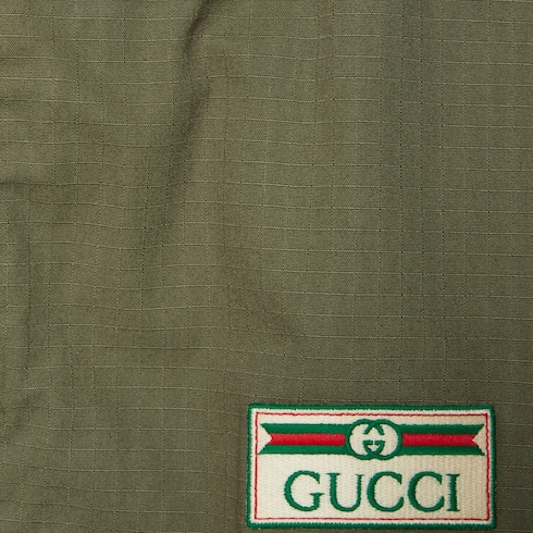 Gucci Reversible cotton nylon jacket. 11