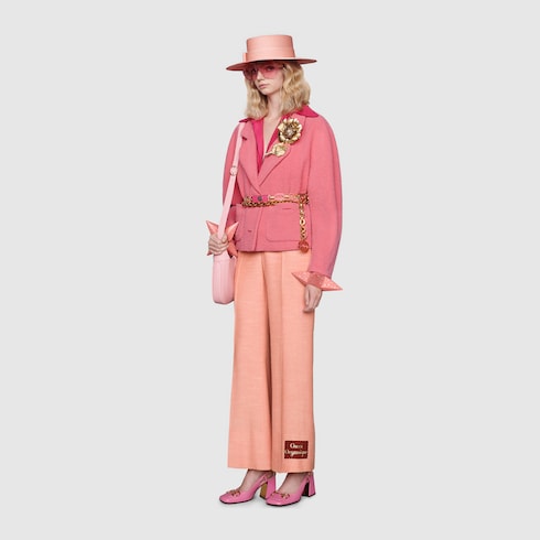 pink gucci pants