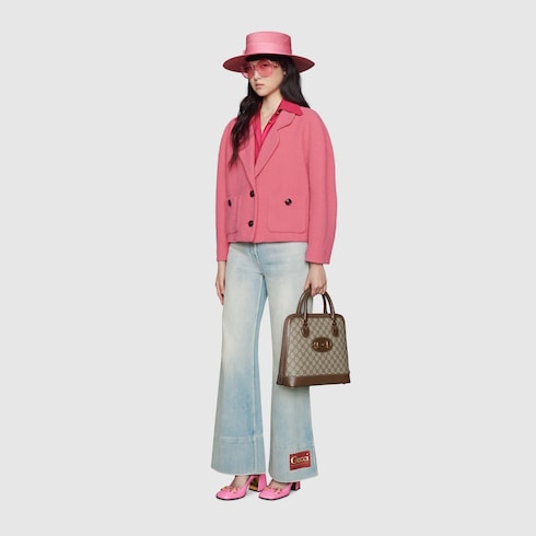 Gucci 1955 horsebit medium top handle bag on sale