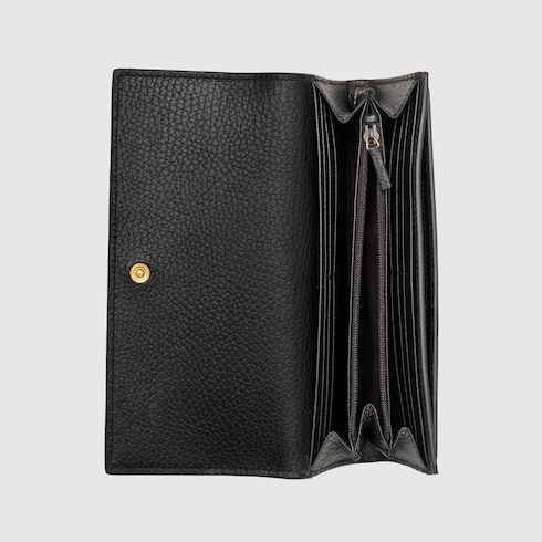 2022新入荷 GUCCI GGマーモント レザー コンチネンタルウォレット GG