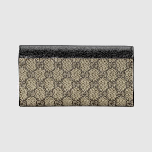 GG Marmont bi-colour continental wallet Detail 3