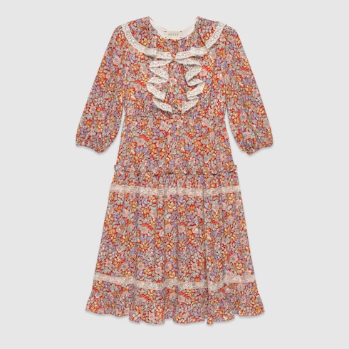 Gucci Children's Gucci Liberty floral dress. 3