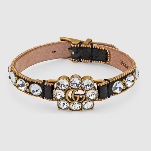 bracciale gucci pelle