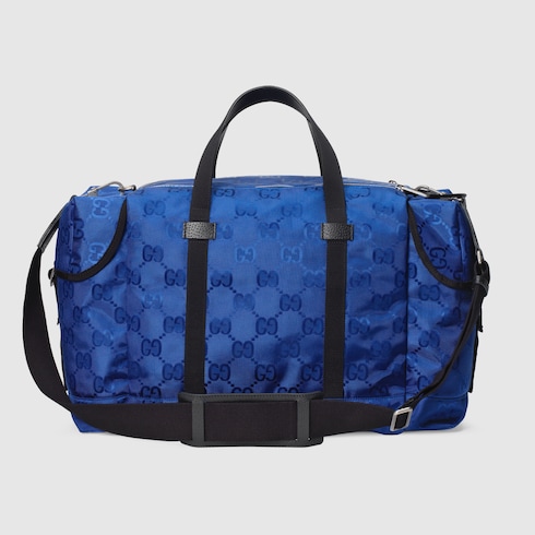 gucci duffle bag blue