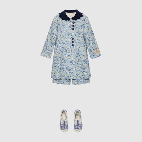 gucci floral coat