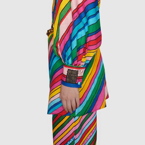 gucci rainbow dress