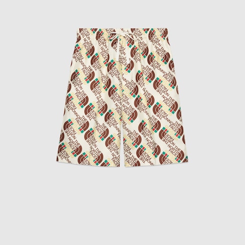 gucci silk shorts