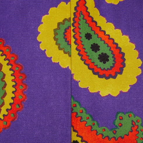 Gucci Paisley print canvas long skirt. 5 Gucci Paisley print canvas long skirt. 5