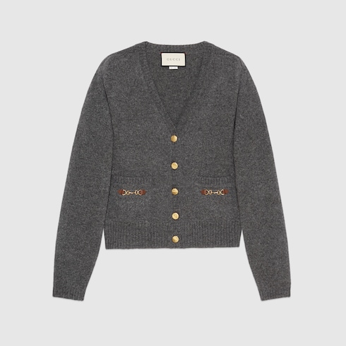 Cardigan en cachemire avec Mors