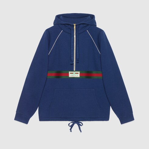blue gucci sweatshirt