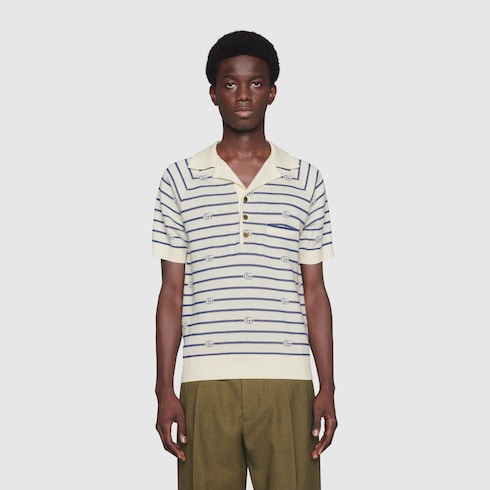 gucci double g polo