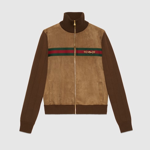 gucci suede jacket