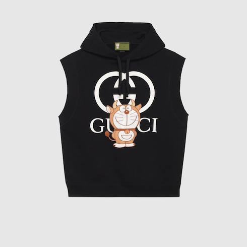 Gucci Doraemon x Gucci sleeveless sweatshirt. 4