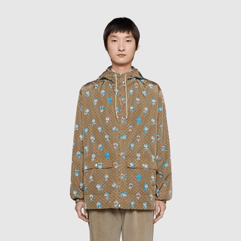 Gucci Doraemon x Gucci nylon GG jacket - 654754ZAGSG2165 Gucci Doraemon x Gucci nylon GG jacket - 654754ZAGSG2165